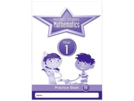 Livro Rising Stars Mathematics Year 1 Practice Book B de Paul Broadbent (Inglês)