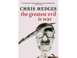 Livro Greatest Evil Is War de Chris Hedges (Inglês)