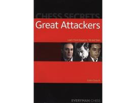Livro Chess Secrets Great Attackers Learn From Kasparov Tal And Stein Everyman Chess de Colin Crouch (Inglês)
