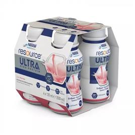 Nestlé Resource Ultra Solução Oral Morango 4x125ml