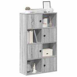 vidaXL Estante 60x24x101,5 cm derivados de madeira cinzento sonoma