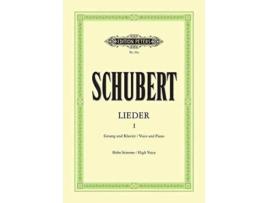 Livro SONGS VOL1 HIGH VOICE PIANO de FRANZ SCHUBERT (Alemão)