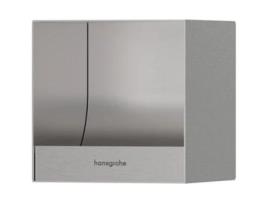 HANSGROHE Xtrastoris Original Suporte para Rolos de Papel Higiénico Embutido com Recipiente para 6 Rolos 140X140X682Mm 56058 Cor: Branco Mate