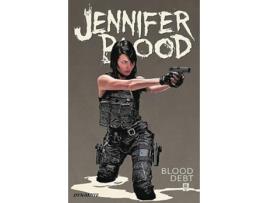 Livro Jennifer Blood Vol. 2 Blood Debt de Fred Van Lente (Inglês)