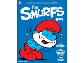 Livro Smurfs 3-in-1 1 de Peyo (Inglês)