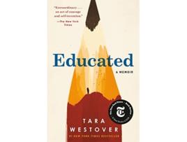 Livro Educated de Tara Westover (Inglês)