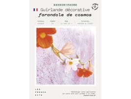 Caixa de Papel Diy Guirlanda Floral Decorativa Les French Kits