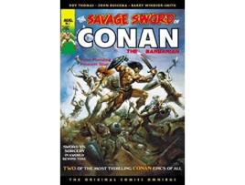 Livro Savage Sword of Conan The Original Comics Omnibus Vol.1 de Roy Thomas (Inglês - Capa Dura)