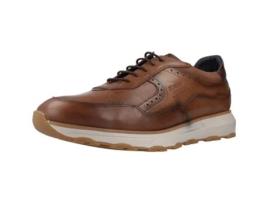 Sapatos de Homem FLUCHOS Tecido Castanho (44)