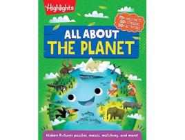 Livro All About the Planet de cor Highlights (Inglês)