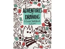 Livro adventures in drawing de scott campbell (inglês)