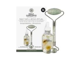 DAILY CONCEPTS DAILY CONCEPTS Jade Facial Roller Set Green 60Ml