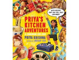 Livro Priya’s Kitchen Adventures de Priya Krishna (Inglês - Capa Dura)