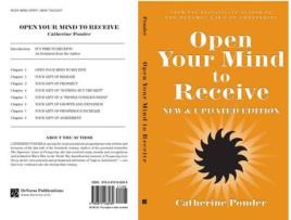 Livro Open Your Mind to Receive de Catherine Ponder (Inglês)