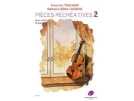 Livro Pieces recreatives Vol 2 de Bera-Tagrine e Nathalie (Francês)