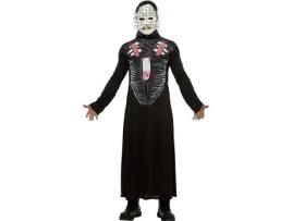 Máscara e Disfarce Pinhead Hellraiser Inferno Tamanho Ùnico (Idade minima recomendada: 6 anos)