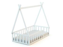 Cama tipo com pavimento em madeira WEBABY
