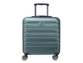 Mala Rígida Unissexo DELSEY PARIS Air Armor Estreita Verde (55x40x20cm)
