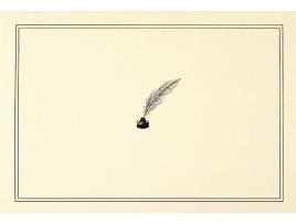 Livro Note Card Quill Pen Ink de Peter Pauper Press (Inglês)