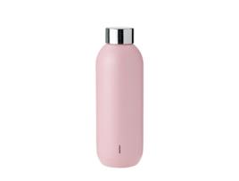 Garrafa de Ãgua 600Ml - Keep Cool Rosa Claro STELTON