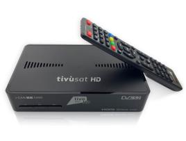 Cabo S490, Ethernet (RJ-45), satélite HD preto I-CAN