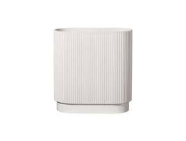 Floreiro 34.5Cm Oval Branco Artdeco ASA SELECTION
