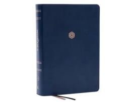 Livro KJV, The Womans Study Bible, Blue Leathersoft, Red Letter, FullColor Edition, Comfort Print de Thomas Nelson (Inglês)
