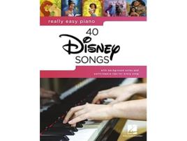 Livro Really Easy Piano de Disney (Inglês)
