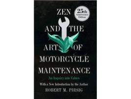 Livro Zen and the Art of Motorcycle Maintenance An Inquiry into Values de Robert M Pirsig (Inglês - Capa Dura)