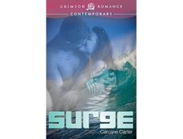 Livro Surge Crimson Romance de Caroline Carter (Inglês)