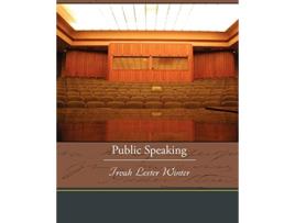 Livro Public Speaking de Irvah Lester Winter (Inglês)