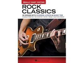 Livro ROCK CLASSICS REALLY EASY GUITAR SERIES de Hal Leonard Corp (Inglês)