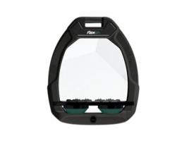 aliminium flat grip caliper preto/preto/verde FLEX ON