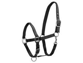 Cabeçada Perlon Satin Preto Extra Fullwaldhausen