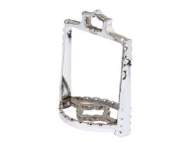 Estribos Inoxidáveis Portugueses Argola Prateado 14 Cmsefton