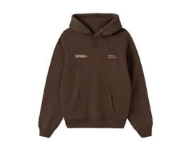 Sweatshirt de Homem SUPERB Algodão Castanho (XL)