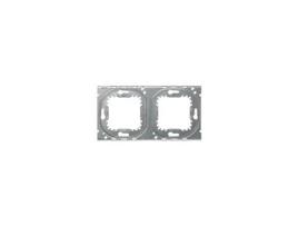 Suporte para Moldagem com 2 Elementos Simon 270 20000920-039 Prata LEDKIA
