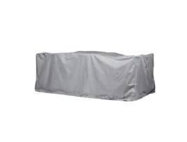 Capa Protetora para Móveis de Jardim Mesa Retangular 250X150X94Cm Poliéster Tecido Oxford 600D Cor: Cinza MEHR GARTEN