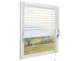 Soldecor Jh3 Estore de Madeira B80Xh130 Cm Branco SOL ROYAL
