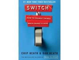 Livro Switch de Chip Heath e Dan Heath (Inglês - Capa Dura)