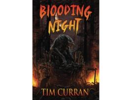 Livro Blooding Night de Tim Curran (Inglês)