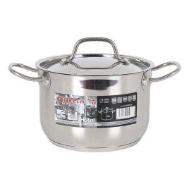 Tacho com Tampa de Aço Inoxidável Quttin - ø 36 x 19 cm