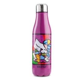 Termo  Macaco Cor de Rosa Aço inoxidável (500 ml)