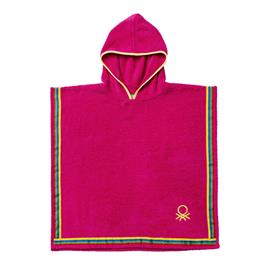 Poncho  Kids Cor de Rosa