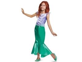 Fato de Menina DESGUISE Ariel Disney (Tam.: 7-8 anos)