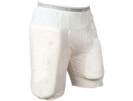 Shorts com Acolchoamento Protetor Branco Lkookaburra