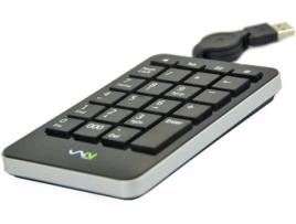 WINTECH Knp-7 Usb2.0 Preto Prata