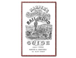 Livro Harper’s New York and Erie Railroad Guide Book of 1851 de William MacLeod (Inglês)