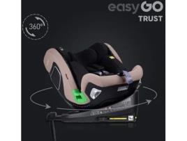 Cadeira Auto I-Size EASY-GO Trust Taupe