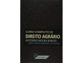 Livro Curso Completo De Direito Agrario de Antonino Moura Borges (Português)